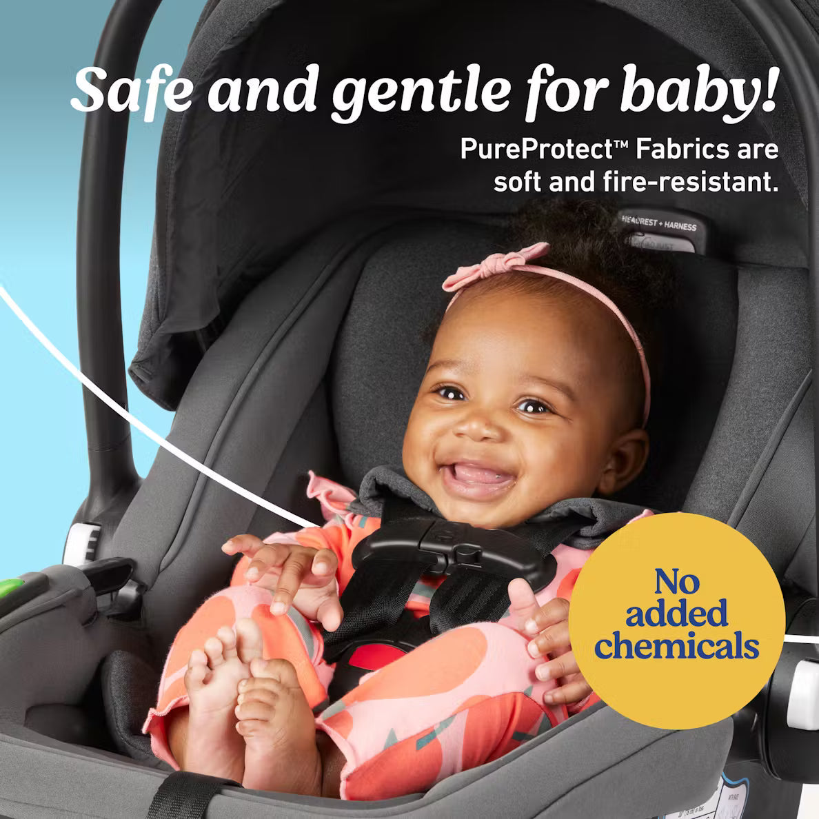GoMax Baseless Infant Car Seat ft. Insta Install Rigid LATCH