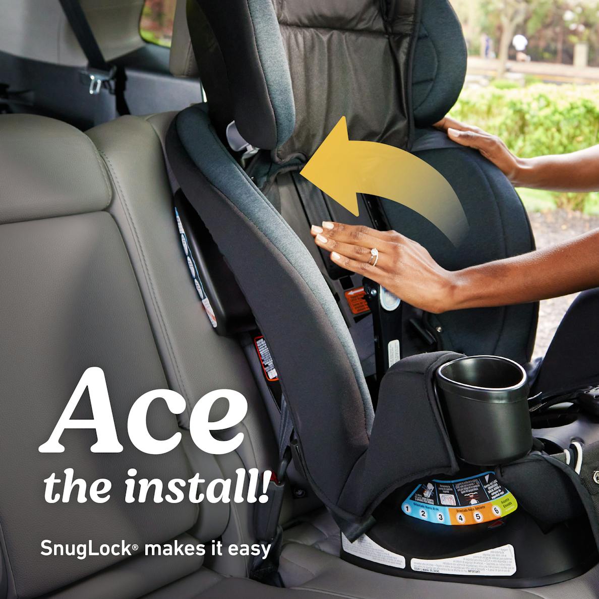 TrioGrow SnugLock 3 in 1 Car Seat