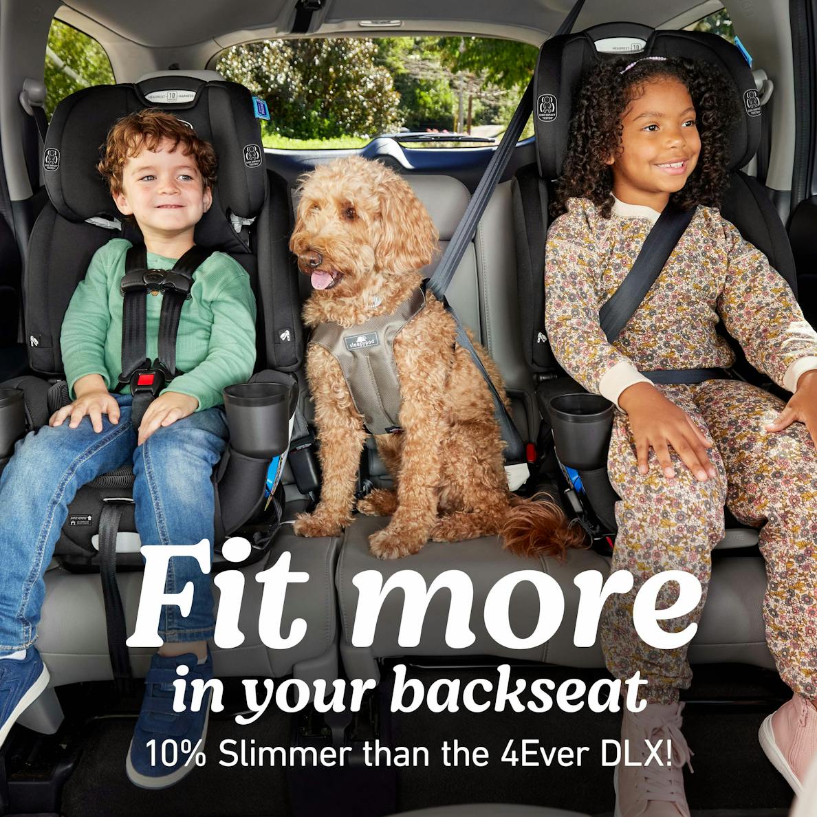 4Ever DLX Slim 4-in-1 Car Seat