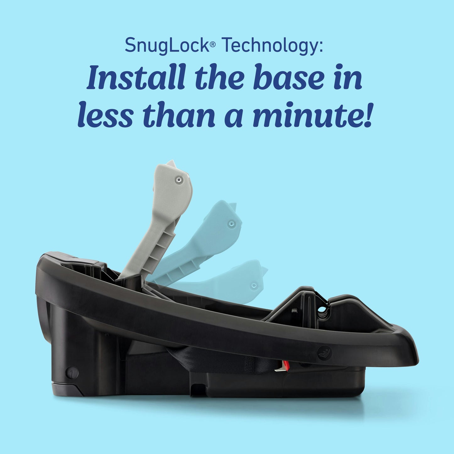 GoMax Infant Car Seat Insta Rigid LATCH