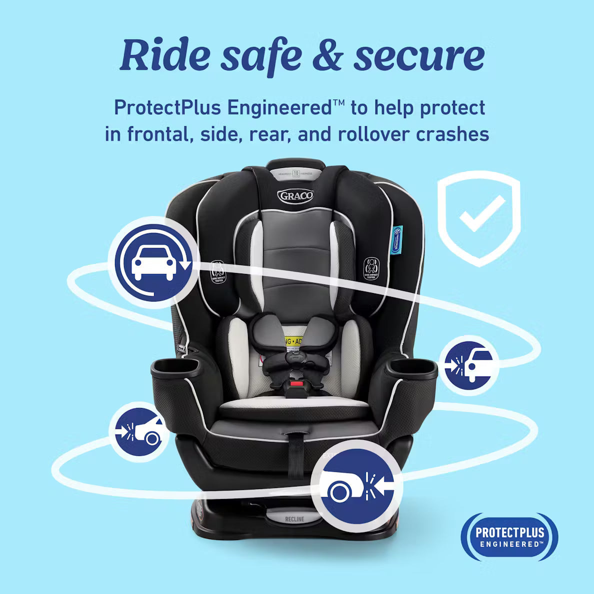 Extend2Fit Convertible Car Seat