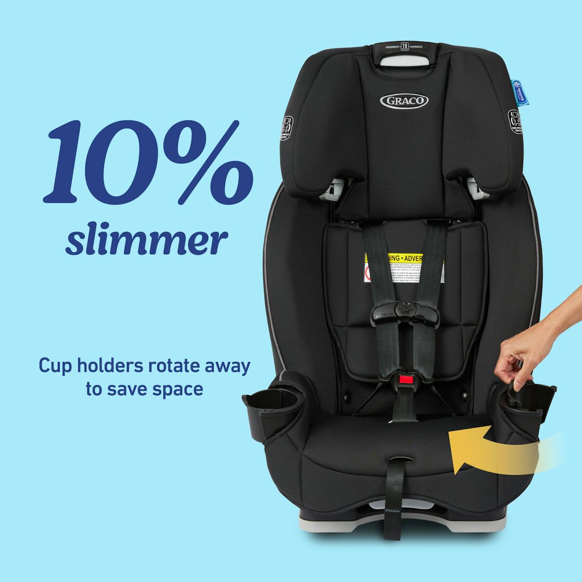 SlimFit 3 in 1 Car Seat