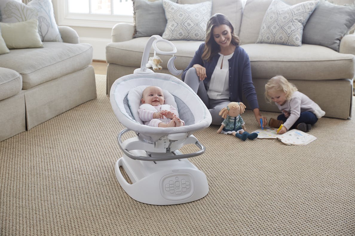 Sense2Sooth Swing with Cry Detection Technology