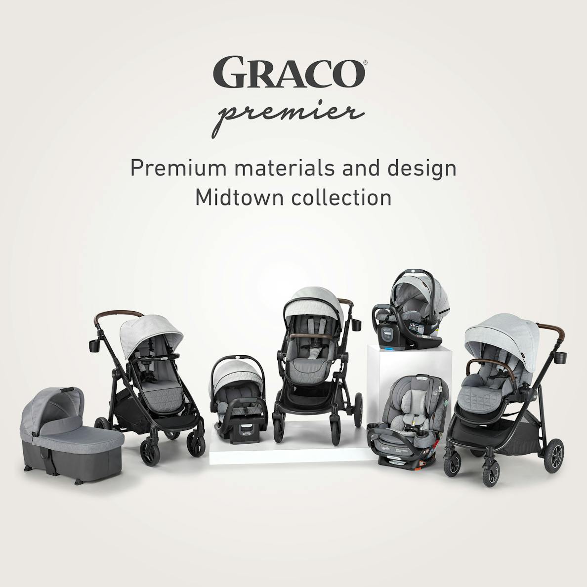 Graco Premier Modes Nest 3 in 1 Travel System, Midtown Collection