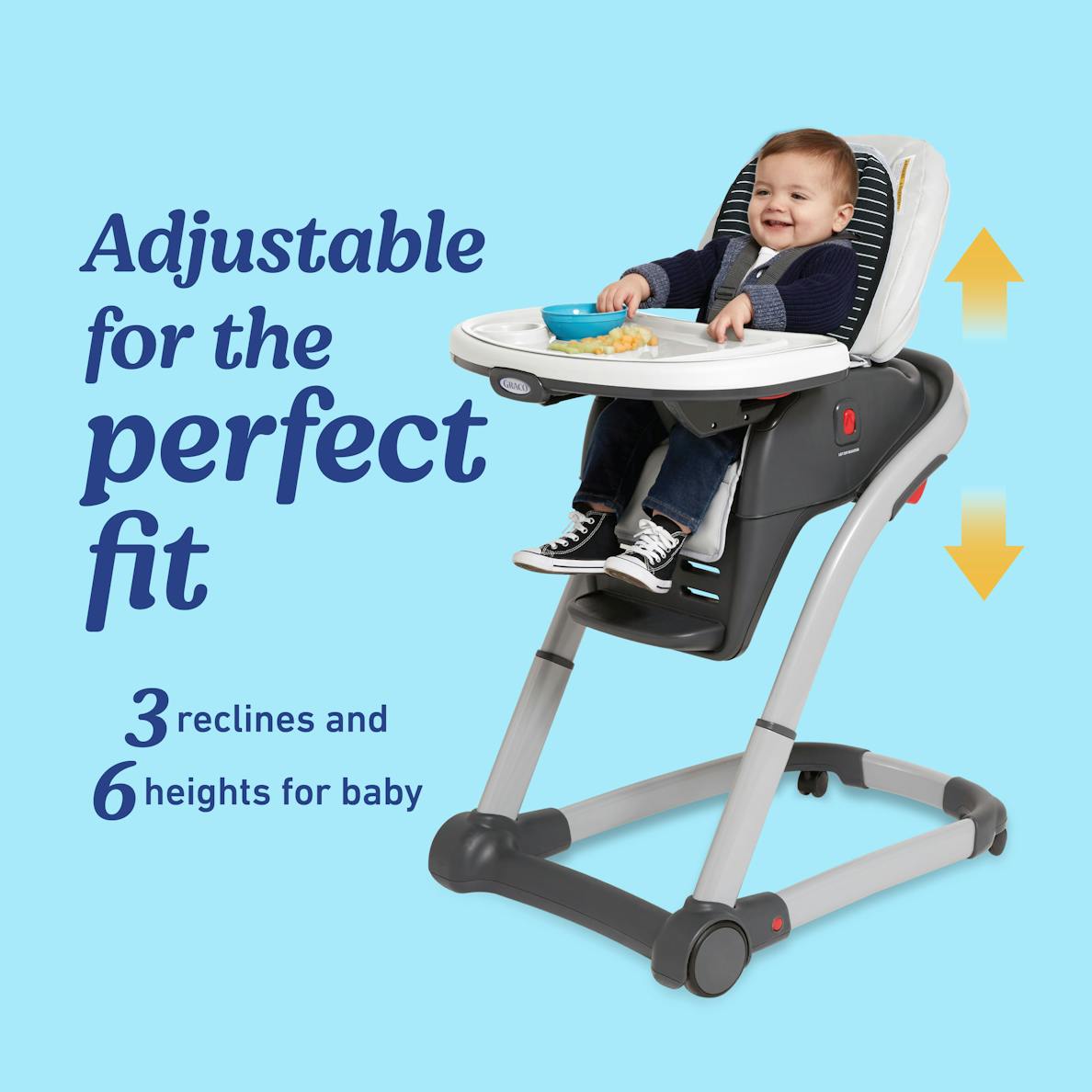 Blossom 6 in 1 Convertible High Chair