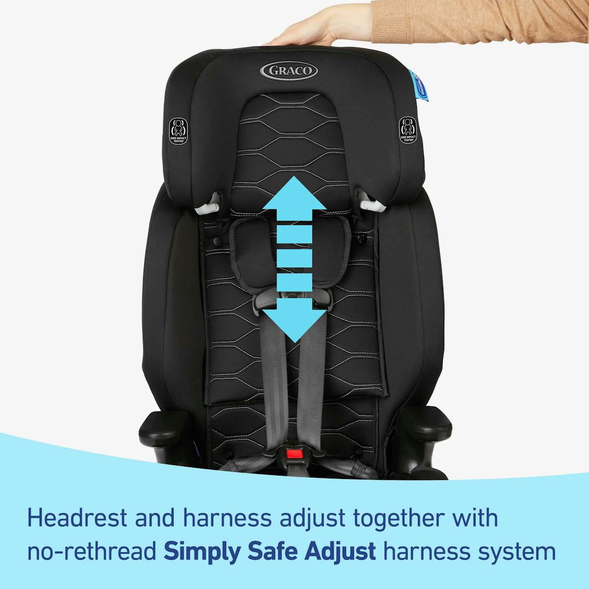 Nautilus 2.0 LX 3 in 1 Harness Booster Car Seat