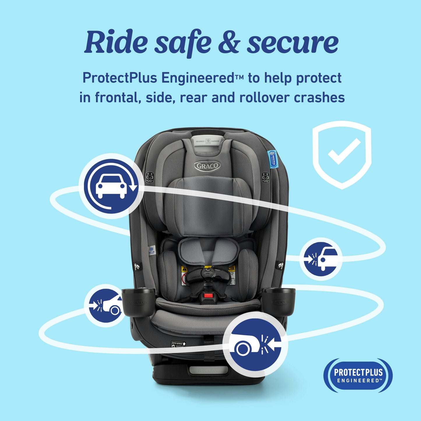 SlimFit3 LX 3 in 1 Car Seat