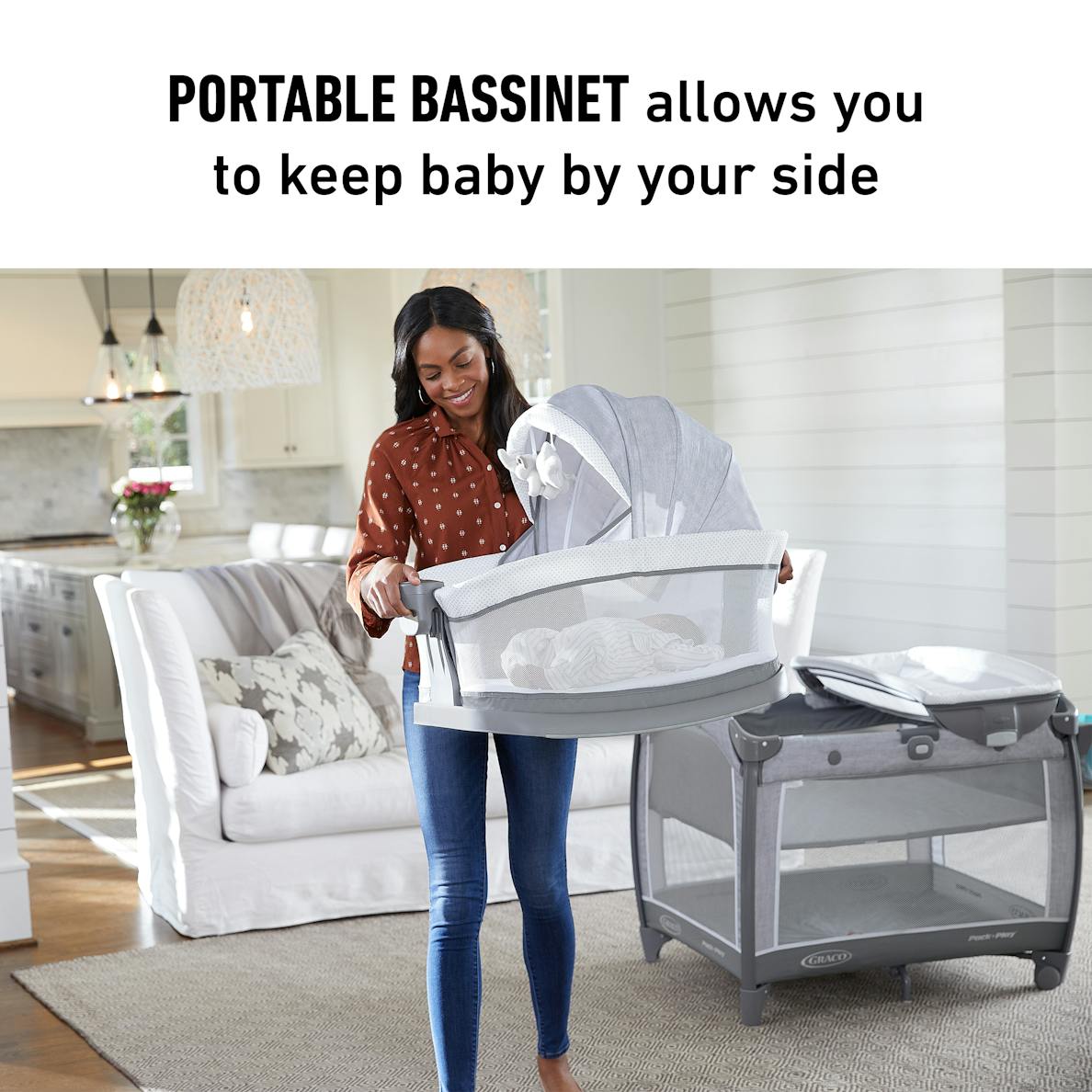 Pack‘n Play Day2Dream Bassinet Deluxe Playard