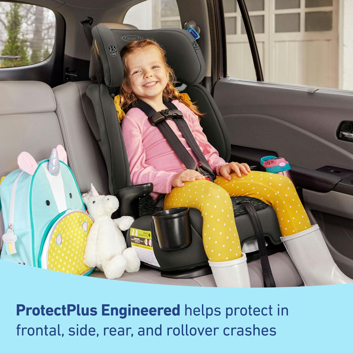 Nautilus 2.0 3 in 1 Harness Booster Car Seat, Kara