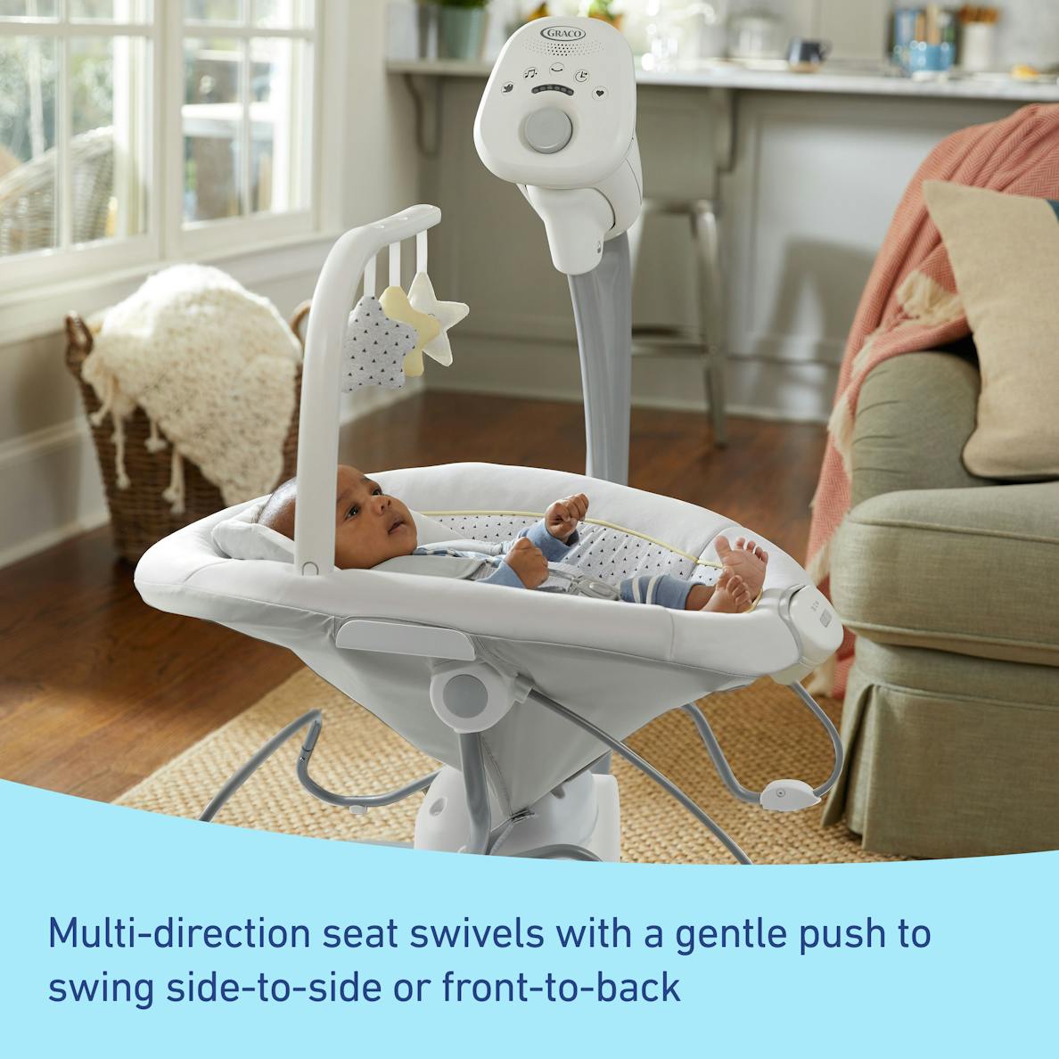 Sway2Me Swing with Portable Bouncer