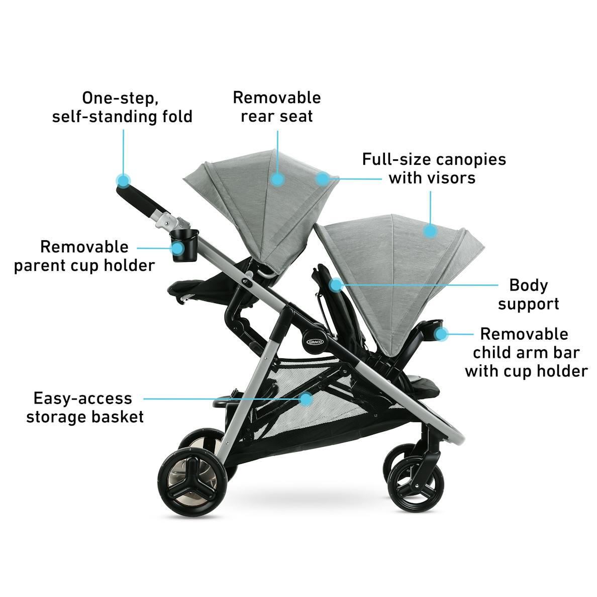 Ready2Grow LX 2.0 Double Stroller