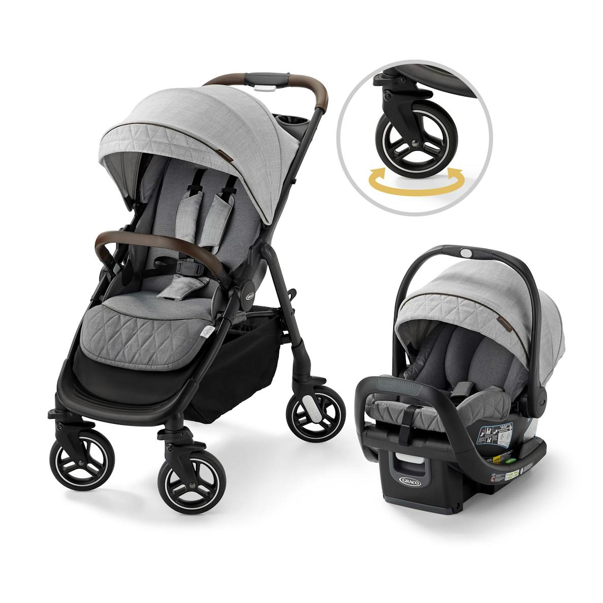 Premier Merge Travel System with SnugRide SnugFit LX Infant Car Seat