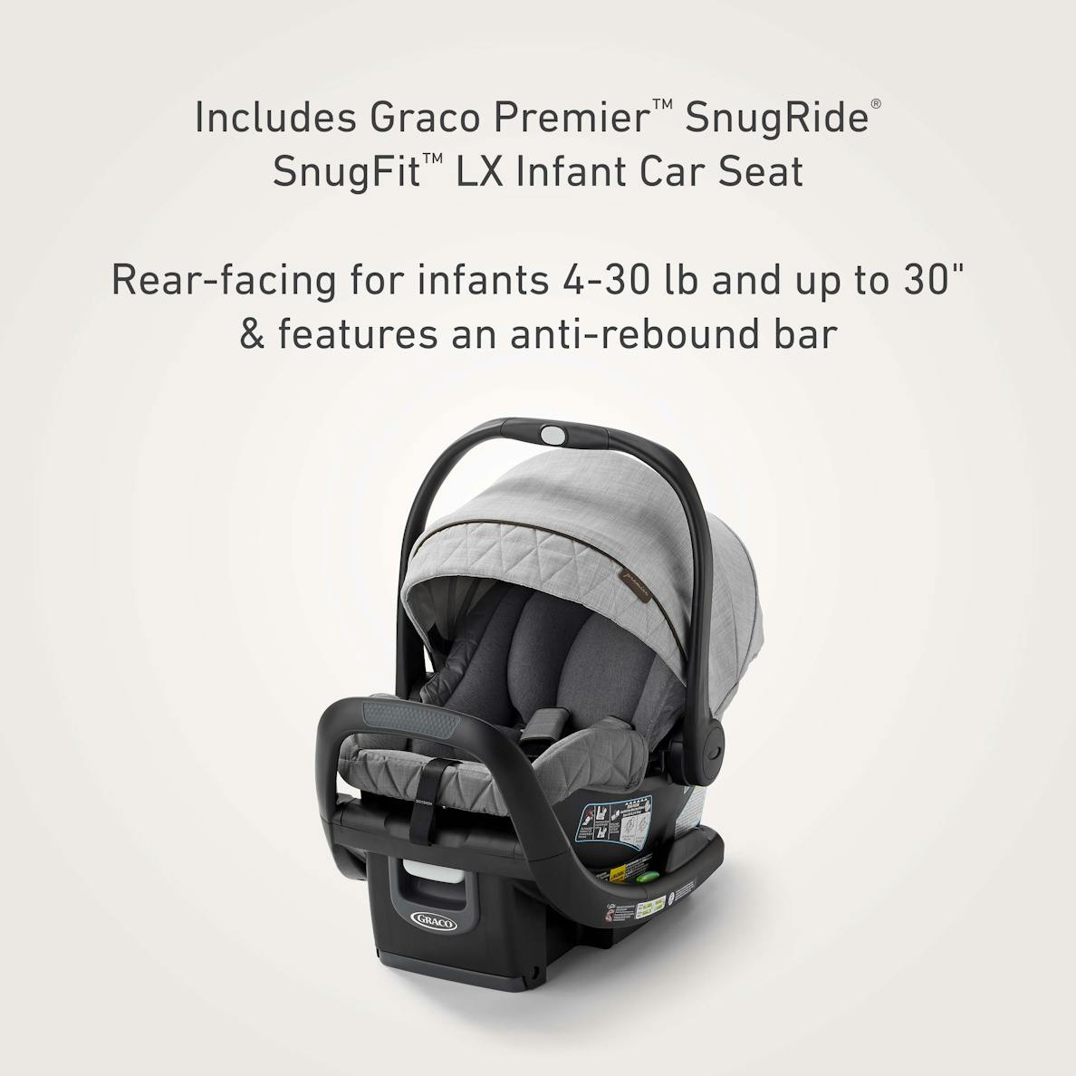 Premier Merge Travel System with SnugRide SnugFit LX Infant Car Seat