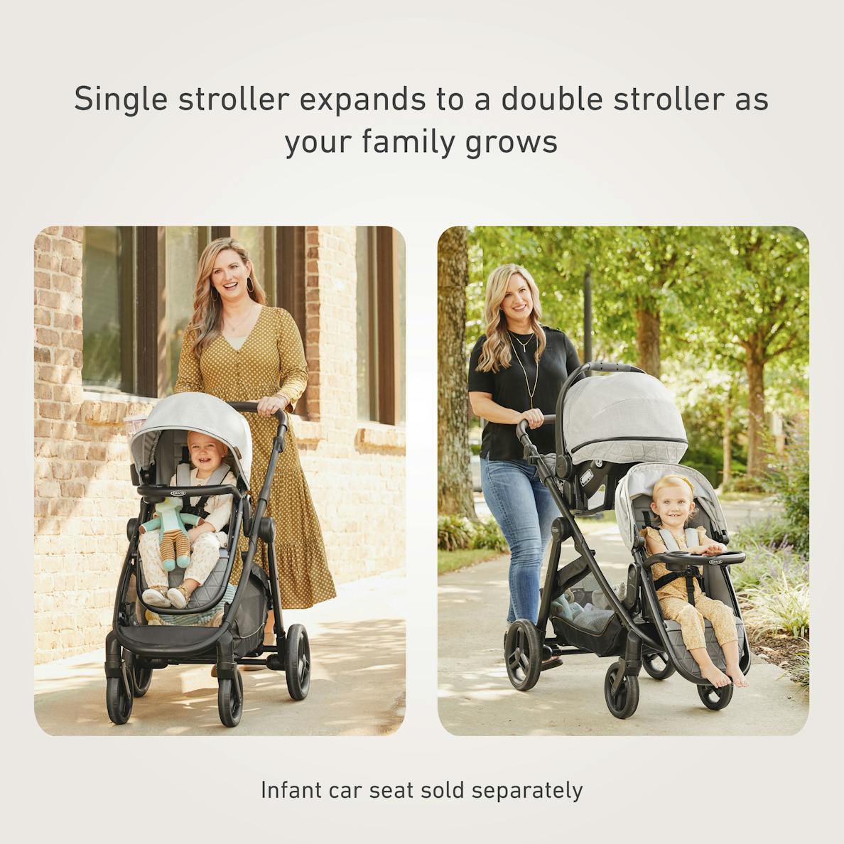 Premier Mode Nest2Grow 4 in 1 Stroller, Midtown Collection