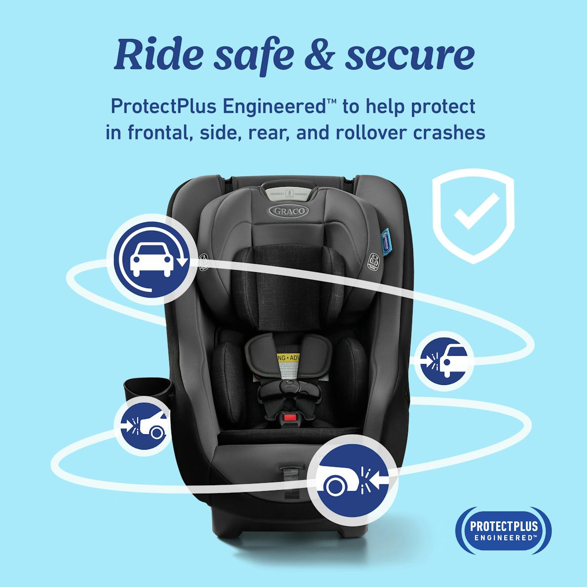 Contender Slim Convertible Car Seat