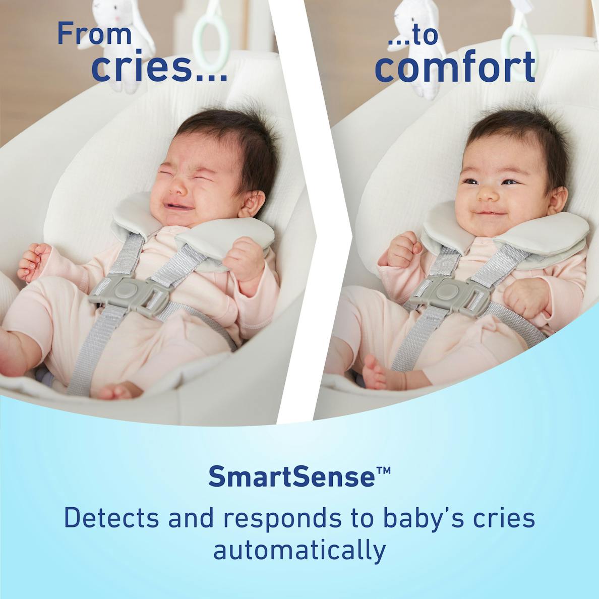 SmartSense Soothing Baby Swing